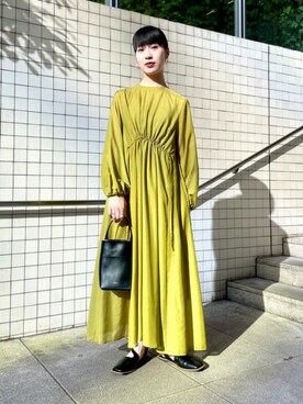 Demi-Luxe BEAMSさん（レディース・162cm）の秋コーディネート