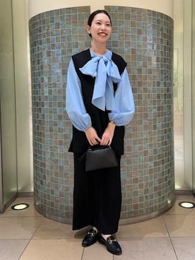 Demi-Luxe BEAMSさん(レディース・161cm)の秋コーディネート