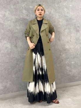 「EFFE BEAMS（エッフェビームス）のアイテム」を使った、Demi-Luxe BEAMSさん（レディース・157cm）の春コーディネート