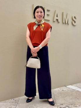 「アイテム（財布/小物）」を使った、Demi-Luxe BEAMSさん（レディース・154cm）の夏コーディネート