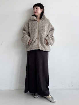 Demi-Luxe BEAMSさん（レディース・155cm）の秋コーディネート