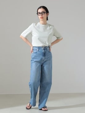 Demi-Luxe BEAMSさん（レディース・165cm）の夏コーディネート