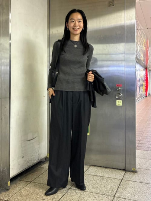 セール】【2/5再値下げ】ホールガーメント リブ プルオーバー［手洗い