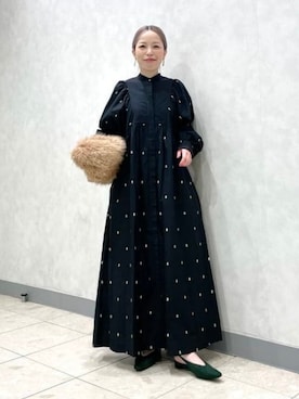 Demi-Luxe BEAMSさん（レディース・158cm）の秋コーディネート