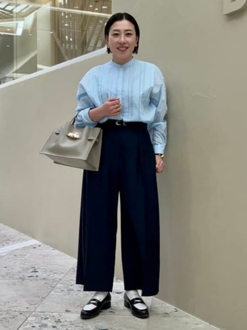 VIOLAd'ORO / TRERO シュリンク クロア トートバッグ M（トートバッグ