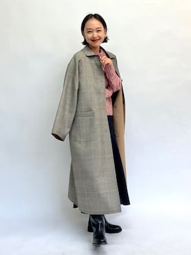 Demi-Luxe BEAMSさん(レディース・158cm)の秋コーディネート