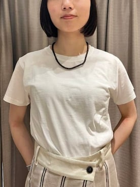 「GIANNI NOTARO（ジャンニノターロ）のアイテム」を使った、Demi-Luxe BEAMSさん（レディース・164cm）の夏コーディネート
