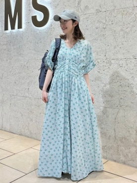 「NE QUITTEZ PAS!（ヌキテパ）のアイテム」を使った、Demi-Luxe BEAMSさん（レディース・153cm）の春コーディネート