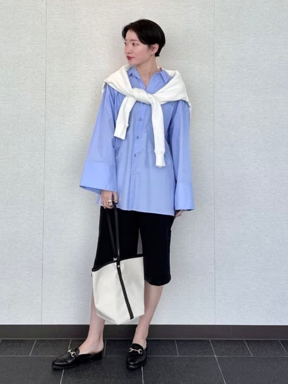 別注】エディター坪田あさみ × woadblue / Marine ショートパンツを