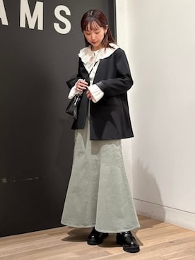 Demi-Luxe BEAMSさん(レディース・155cm)の秋コーディネート