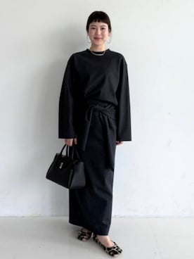 「Demi-Luxe BEAMS（デミルクス ビームス）のアイテム」を使った、Demi-Luxe BEAMSさん（レディース・158cm）の秋コーディネート