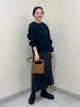 Demi-Luxe BEAMSさん(レディース・156cm)の秋コーディネート