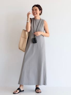 「EFFE BEAMS（エッフェビームス）のアイテム」を使った、Demi-Luxe BEAMSさん（レディース・162cm）の夏コーディネート