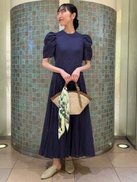 「MARIHA（マリハ）のアイテム」を使った、Demi-Luxe BEAMSさん（レディース・162cm）の春コーディネート