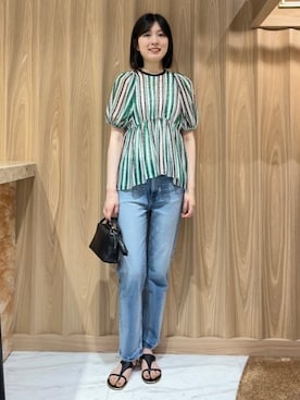 Demi-Luxe BEAMSさん（レディース・169cm）の夏コーディネート