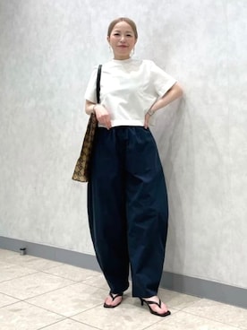 Demi-Luxe BEAMSさん(レディース・158cm)の春コーディネート