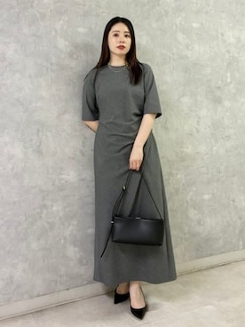 Demi-Luxe BEAMSさん（レディース・162cm）の春コーディネート