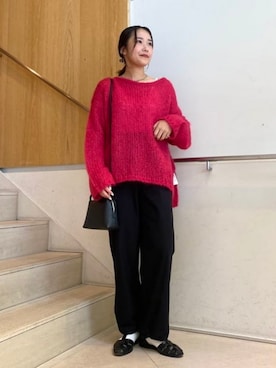 Demi-Luxe BEAMSさん（レディース・157cm）の秋コーディネート