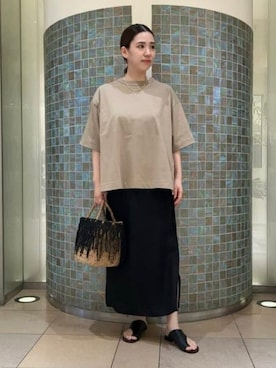 Demi-Luxe BEAMSさん（レディース・156cm）の夏コーディネート