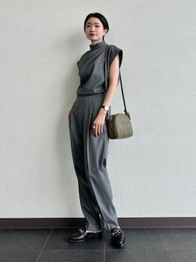 Demi-Luxe BEAMSさん（レディース・162cm）の秋コーディネート