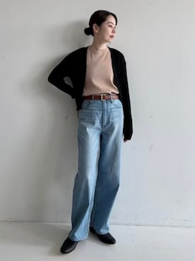 「SLOANE（スローン）のアイテム」を使った、Demi-Luxe BEAMSさん（レディース・162cm）の春コーディネート