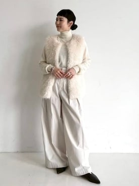 Demi-Luxe BEAMSさん（レディース・158cm）の秋コーディネート