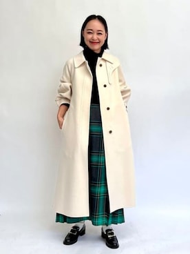 Demi-Luxe BEAMSさん（レディース・158cm）の秋コーディネート