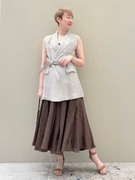 Demi-Luxe BEAMSさん(レディース・165cm)の夏コーディネート