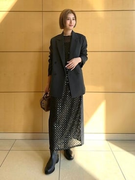 Demi-Luxe BEAMSさん(レディース・163cm)の秋コーディネート