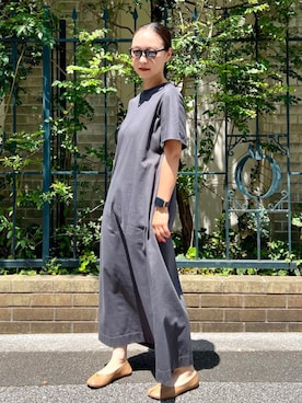 「SLOANE（スローン）のアイテム」を使った、Demi-Luxe BEAMSさん（レディース・158cm）の夏コーディネート