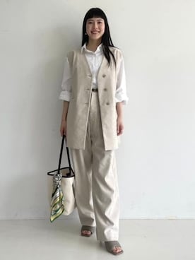 「TICCA（ティッカ）のアイテム」を使った、Demi-Luxe BEAMSさん（レディース・158cm）の冬コーディネート