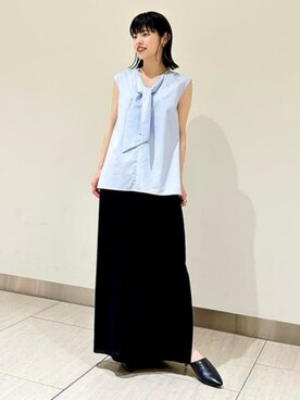 Demi-Luxe BEAMSさん（レディース・157cm）の夏コーディネート