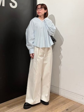 Demi-Luxe BEAMSさん（レディース・155cm）の春コーディネート