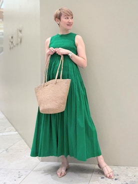 Demi-Luxe BEAMSさん(レディース・165cm)の夏コーディネート