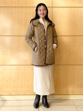 Demi-Luxe BEAMSさん（レディース・162cm）の秋コーディネート