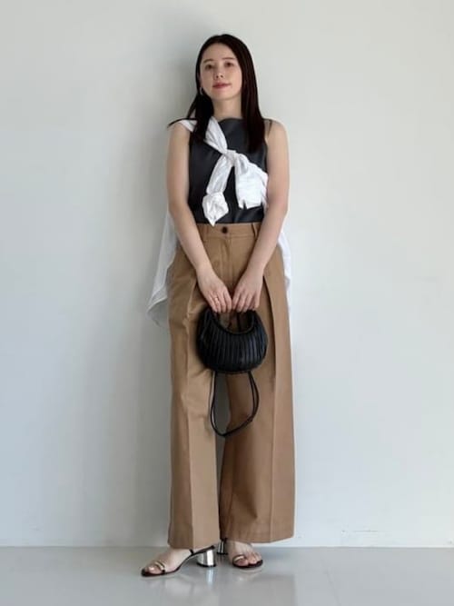 Demi-Luxe BEAMS ヘルシー　ニットキャミソール ビームスの百名品】ヘルシー ニット キャミソール .M（キャミソール