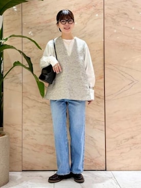 Demi-Luxe BEAMSさん(レディース・164cm)の冬コーディネート