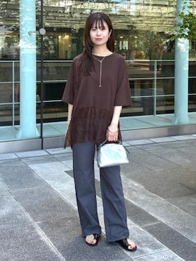 Demi-Luxe BEAMSさん(レディース・160cm)の夏コーディネート