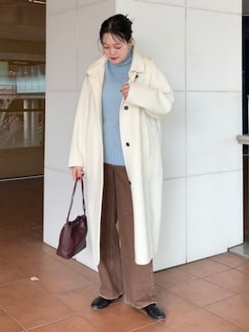 Demi-Luxe BEAMSさん（レディース・163cm）の秋コーディネート