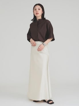 Demi-Luxe BEAMSさん（レディース・162cm）の春コーディネート