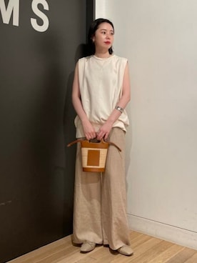 Demi-Luxe BEAMSさん（レディース・162cm）の夏コーディネート