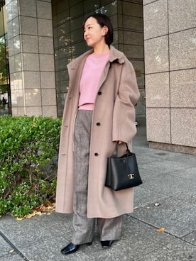 Demi-Luxe BEAMSさん（レディース・151cm）の秋コーディネート