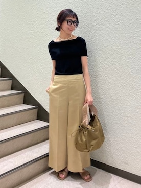 Demi-Luxe BEAMSさん（レディース・163cm）の夏コーディネート