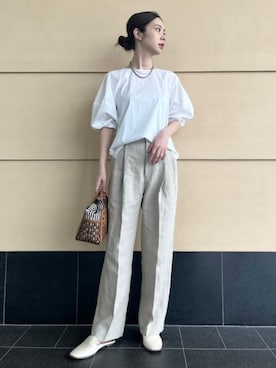 「ANITA BILARDI（アニタビラルディ）のアイテム」を使った、Demi-Luxe BEAMSさん（レディース・165cm）の春コーディネート