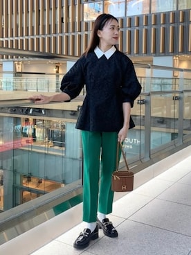 「EFFE BEAMS（エッフェビームス）のアイテム」を使った、Demi-Luxe BEAMSさん（レディース・160cm）の春コーディネート