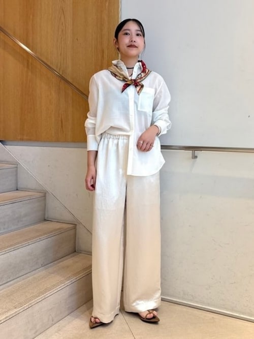 ■専用■美品 デミルクスビームス 2,4万円 小花柄イージーパンツ ピンク Demi-Luxe BEAMS（デミルクス ビームス）の「Demi-Luxe BEAMS