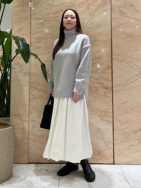 Demi-Luxe BEAMSさん（レディース・158cm）の秋コーディネート