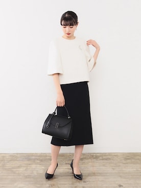 Demi-Luxe BEAMSさん（レディース・158cm）の秋コーディネート