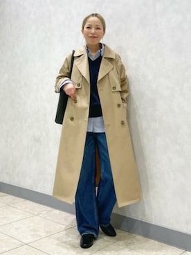 Demi-Luxe BEAMSさん（レディース・158cm）の春コーディネート