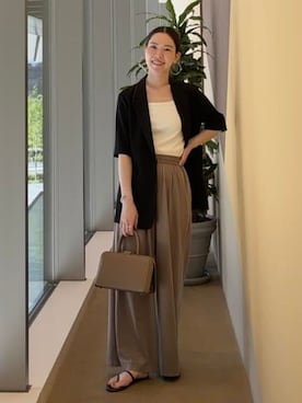 Demi-Luxe BEAMSさん(レディース・161cm)の春コーディネート